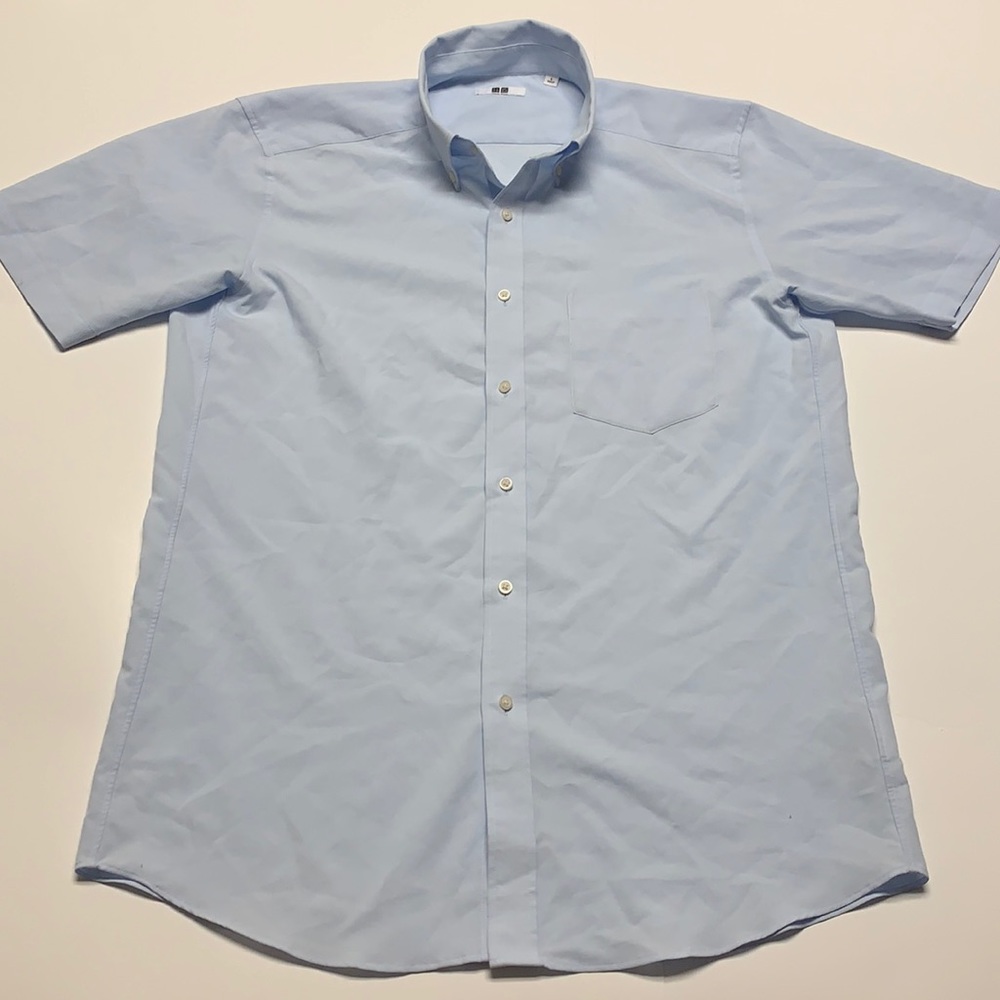 Uniqlo Blue Button Down Shirt